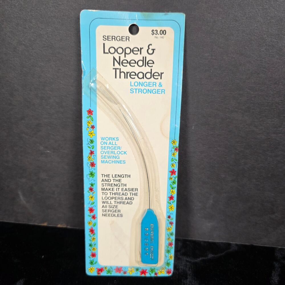 SERGER looper & Needle Threader All Overlock Sewing Machine Longer & Stronger